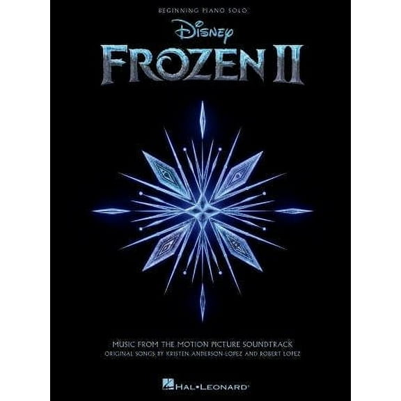 Hal Leonard Frozen II Beginning Piano Solo Songbook