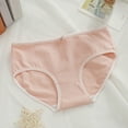 thumbnail image 2 of Women's Cotton Mid-Rise Briefs Seamless Breathable Underwear Tag-Free Comfort Fit Stretch Panties Everyday Essential Soft Triangle Panty, 2 of 3