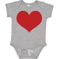 thumbnail image 3 of Inktastic Red Heart Valentine Boys or Girls Baby Bodysuit, 3 of 5
