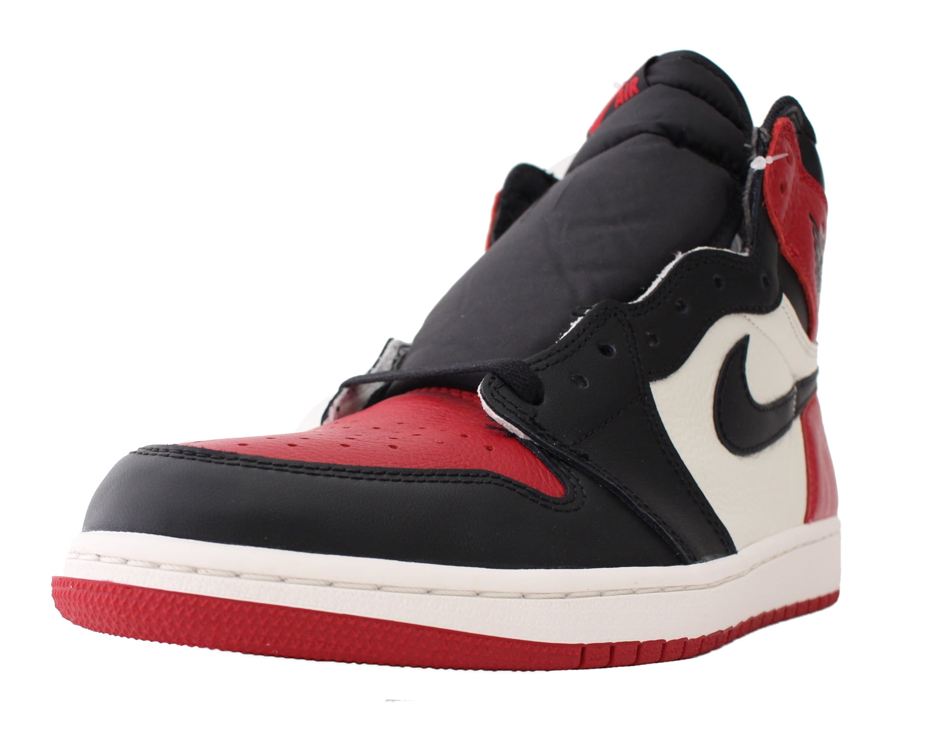 Especialidad combinar invadir NIKE AIR JORDAN 1 RETRO HIGH OG BRED TOE SZ 15 GYM RED BLACK WHITE 555088  610 - Walmart.com