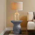 thumbnail image 2 of Jamie Young Co Sculpt Fiberglass Side Table Gray, 2 of 5