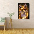 thumbnail image 3 of Kit de pintura por números DIY Light Fox Canvas Oil Art Picture para la decoración de la habitación del hogar FLhrweasw Nuevo, 3 of 9