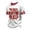 White, variant on Men's 2026 Soccer Fan , Patriotic Red White Football Shirt, Lightweight Casual Sportswear
