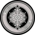 thumbnail image 3 of Glamour Hand Carved Thick Plush Pile Boho Traditional Oriental Floral Area Rug Carpet For Living Room Bedroom (Grey, 2' 6" x 3' 9" Doormat), 3 of 11