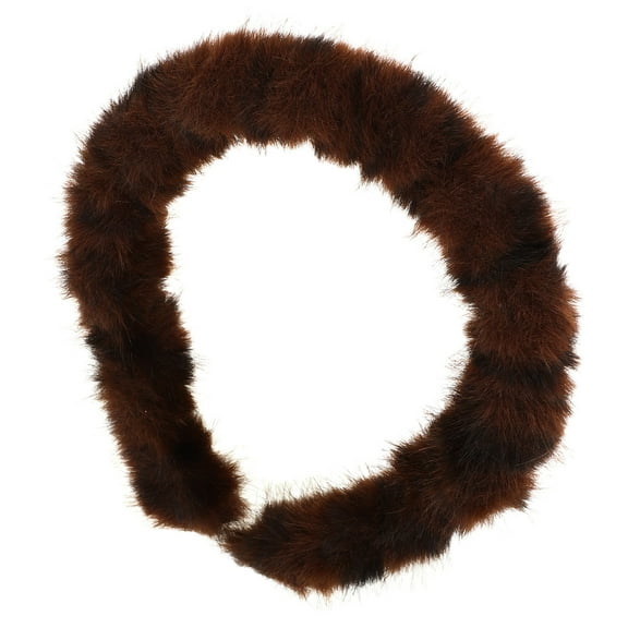 WRITWAA Leopard Spa Headband Dark Brown Plastic 1Pack