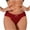 Red, variant on Kmdttou Summer Clearance!Women's Solid Color Patchwork Briefs Panties Underwear Knickers Bikini Underpants (Available in Plus Size)