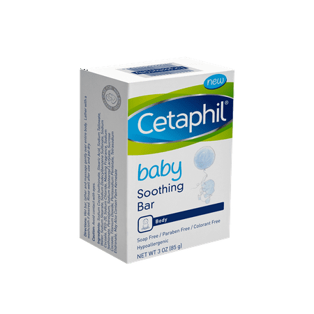 Cetaphil Baby Soothing Bar, 3 Oz