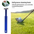 thumbnail image 4 of Soidarity Golf Groove Tool Golf Iron Club Groove Sacapuntas Golf Club Clear Tool V U 6 opciones accesorios de golf Golf azul Soidarity OD000972-05B, 4 of 6