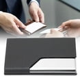 thumbnail image 3 of Business Card Holder, Fashion Design Convenient To Use Business Card Organizer  for Friends for Office for Colleagues for Business, 3 of 8