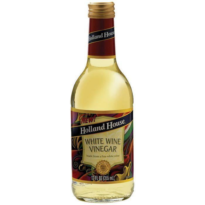 Holland House White Wine Vinegar 12 Oz (Pack of 6)
