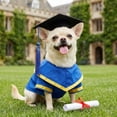 thumbnail image 7 of Graduation Doll Clothes Class of 2026 Plush Stuffed Animal Outfit Pet Dog Doll Cap and Gown Fits 12" Doll Bear for Graduation Day Gifts, 7 of 7