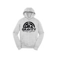 thumbnail image 1 of Mens Gravity Outdoor Co. Hooded Sweater - Athletic Heather - Black Logo - 3XL, 1 of 1