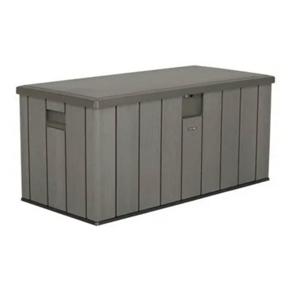 Coffre de Rangement Extérieur Lifetime (150 Gallons) – Solution de Rangement Durable et Résistante aux Intempéries pour Terrasse, Jardin et Extérieur