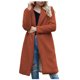thumbnail image 2 of Pntutb Mujeres Fuzzy Fleece Lapel Open Front Long Cardigans Coat Faux Fur Otoño Invierno Warm Outwear Chaquetas Liquidación Pntutb Pntutb-2727, 2 of 8