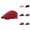 Red, variant on Retro Golf Hat Flat Cap And Beret Red Straw Fedora for Winter Men's New Fall And Winter Tongue Cap British Retro Painter Casual forward Front Back Can Be With Corduroy Fabric Couple