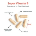 thumbnail image 5 of Allergy Research Group Super Vitamin B Supplement - B Vitamin Complex for Men & Women, with Vitamin B12 and B6, Vegetarian Capsules - 120 Count, 5 of 8