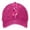 Red, variant on AJGRHE Women Cancer Awareness Month Printed Washed Baseball Cap Outdoor Sports Hat Adjustable Ribbon Embroidered Denim Red One Size