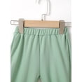 thumbnail image 6 of MIKRDOO Little Boys Outfits 5 Years Boys Solid Color Long Sleeve 6 Years Boys Pants 2Pcs Clothes Set Green, 6 of 7
