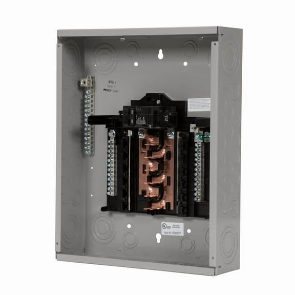 Siemens  120 & 240V PN Series 12 Space, 24 Circuits Combination Mount Circuit Breaker Panel - 100 amps