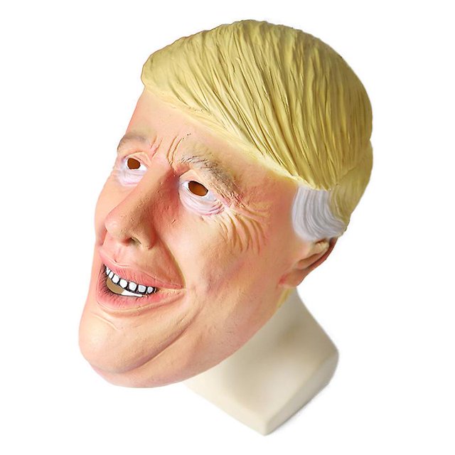 Trump President Cosplay Máscara Latex Headgear Máscara Party Props Soft 3d XianweiShao 8390614504998