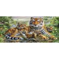 thumbnail image 2 of Completo redondo taladro diamante pintura DIY 5D tigre punto de cruz Kit cristal artes Likrtyny decoración de arte, 2 of 9