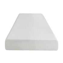 CoSoTower 8-Inch Twin Size Bed Mattress Gel-Infused Memory Foam Mattress, Firm, White, Mattress in A Box