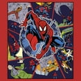thumbnail image 2 of Womens Marvel: Spider-Man Action Scenes Racerback Tank, 2 of 4