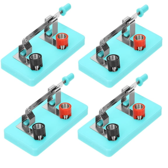 YuYiSan 4pcs Single Throw Switch Single Pole Switch Physics Electrical Experiment Teaching Aids