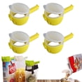 thumbnail image 2 of Serving Tongs 4Pcs Bag Clip with Pour Spout Seal And Pour Bag Clip Snack Clips That Pour Food Storage Bag Sealing Clip Seal Pour Food Storage Ba Cooking Utensils, 2 of 7