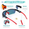 thumbnail image 4 of Gafas de sol para niños Vcarsian Youth Baseball polarizadas UV400, 4 of 7