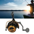 thumbnail image 4 of Carrete Giratorio Ligero Carretes de Pesca de Metal Súper Resbaladizos Duraderos para Agua Salada o Agua Dulce en Alta Mar ANGGREK Otros, 4 of 8