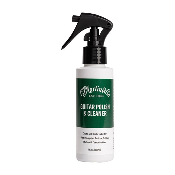 Botella de aerosol Guitar Polish & Cleaner Martin de 120 ml con cera de carnauba