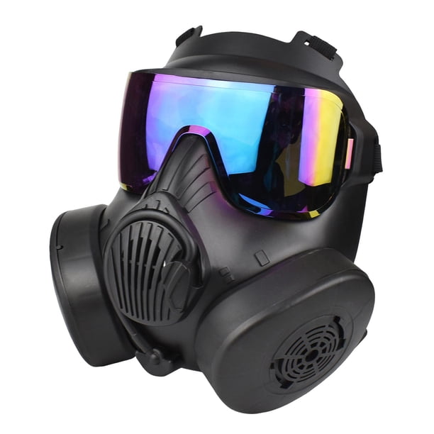 Máscara facial completa DYNWAVEMX con correa ajustable lente colorida