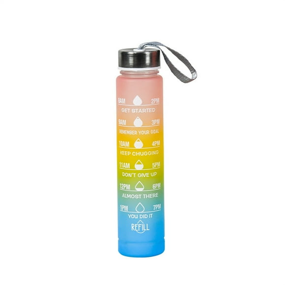 TopLLC Water Bottle Universal Fitness And Sports Water Bottle For Men And Women Cycling Plastic Cup Water bottle