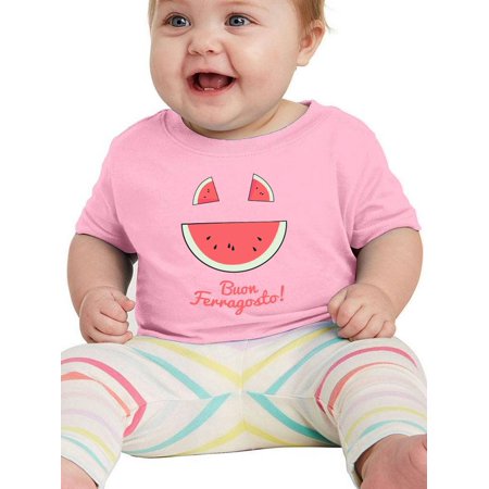 

Buon Ferragosto Melon T-Shirt Infant -Image by Shutterstock 6 Months