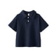 thumbnail image 2 of Blusa y camisa de manga corta con cuello vuelto Camisa de color liso para niños Camiseta de manga corta con solapa para bebé Top informal y versátil Camiseta de algodón para niños, 2 of 6