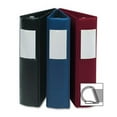 thumbnail image 1 of D-Ring Binder with Label Holder, Hvy-Dty, 3 in., Red, 1 of 1