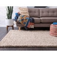 thumbnail image 4 of Shag Laurian Collection Area Rug 6'x6' Octagon - Taupe, 4 of 5