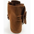 thumbnail image 3 of Minnetonka Mens Two Button Soft Leather Sole Boot, Brown, Size 13, 3 of 5