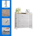 thumbnail image 2 of Uforic 7-Drawer Fabric Dresser for Adults & Kids with Steel Frame for Bedroom & Closet, Light Gray, 2 of 5
