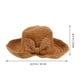 thumbnail image 3 of 1pc Sombrero de verano con sombrero de sol plegable Sombrero de protección al aire libre Sombrero de trenza de paja, 3 of 5