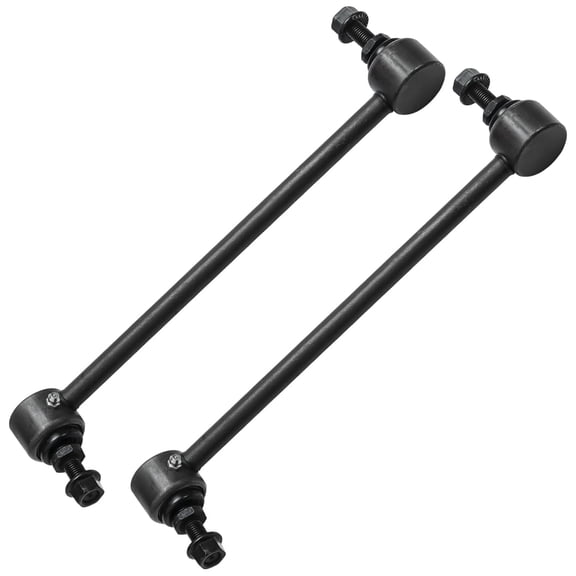 Detroit Axle - Pair Front Sway Bars for Jeep Patriot Compass Dodge Avenger Caliber Chrysler Sebring Mazda MPV Protege Protege5 Mitsubishi Outlander 2 Stabilizer Sway Bar End Links Replacement