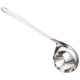 thumbnail image 5 of Cucharón para sopa con colador Cucharón para sopa de acero inoxidable Cuchara multifuncional con pico, 5 of 6
