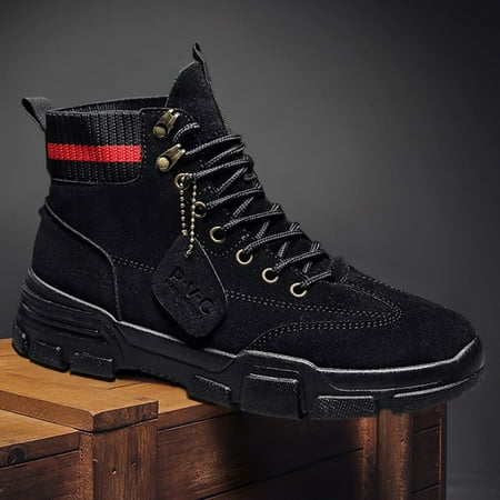 

VastWave Men Desert Tactical Military Boots Mens Working Safty Shoes Army Combat Boots Militares Tacticos Zapatos Men Shoe Boots