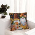 thumbnail image 6 of Honeii Welcom Fall Print Throw Pillow, Square Decorative Pillow Forms Soft Fluffy Plump Pillow Decorative Pillow Inserts,Couch Pillows-26"x26", 6 of 7
