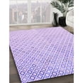 thumbnail image 2 of Ahgly Company Indoor Square Patterned Purple Mimosa Purple Area Rugs, 5' Square, 2 of 6