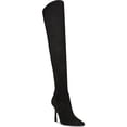 thumbnail image 3 of STEVE MADDEN Womens Black Cushioned Comfort Vanquish Pointed Toe Stiletto Zip-Up Heeled Boots 6 M, 3 of 4