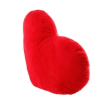 Heart Shaped Pillow Aesthetic Pillows Sofa Throw for Bed Lovers Red