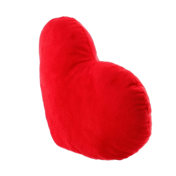 Heart Shaped Pillow Aesthetic Pillows Sofa Throw for Bed Lovers Red