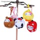 thumbnail image 2 of Finegoodwell3 Juguete De Peluche De Gato De Manzana Colgante De Hello Kitty De Dibujos Animados , Llavero , Mochila , Bolsa De Coche Decoración Para Niños , Regalo, 2 of 4